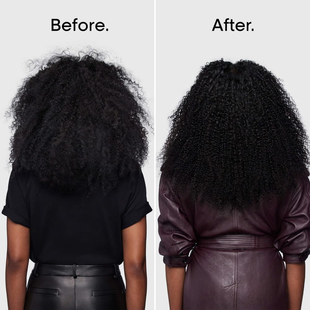 L'Oréal Professionnel Paris being applied to damp curls to boost definition
