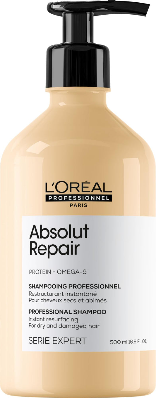 L'Oréal Professionnel front bottle showing product and benefits