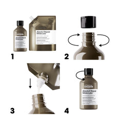 L'Oréal Professionnel peptide bond visual emphasizing repair-focused ingredient action