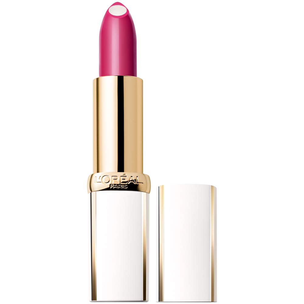 L'Oreal Paris front packaging showing Splendid Plum and product benefits