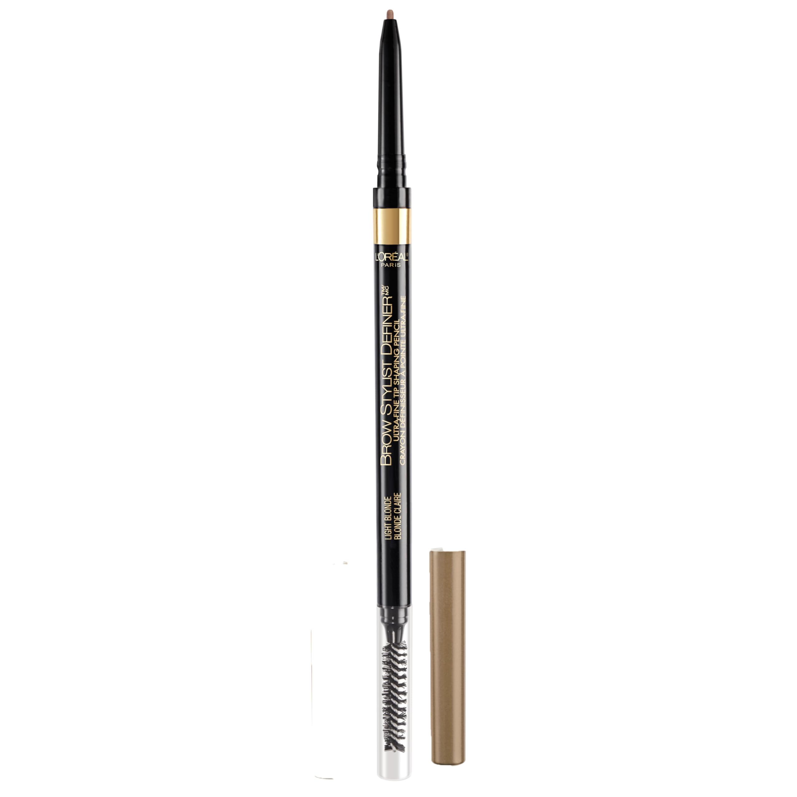 L'Oreal Paris Brow Definer front packaging showing product and shade label, clear benefit