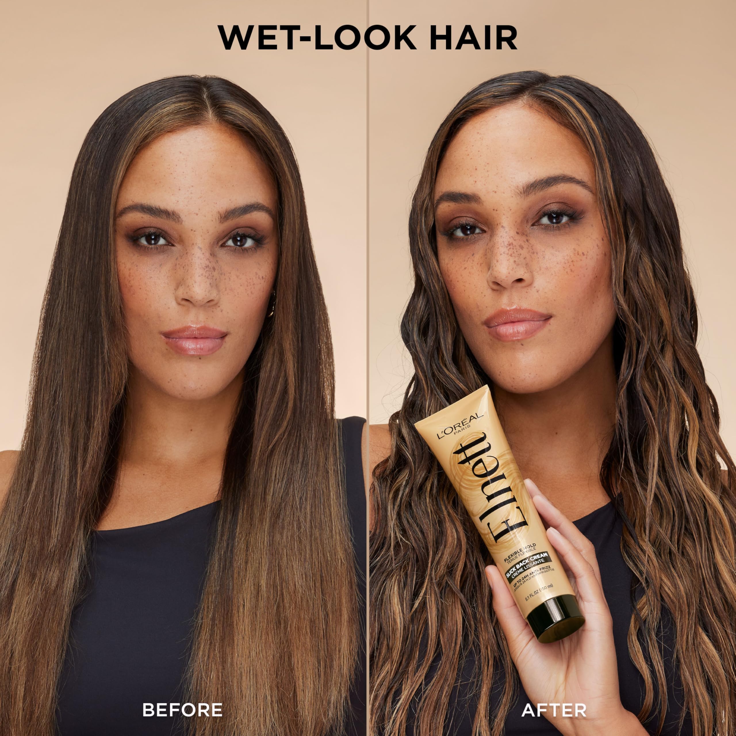 L'Oreal Paris product label highlighting fragrance and ingredient cues