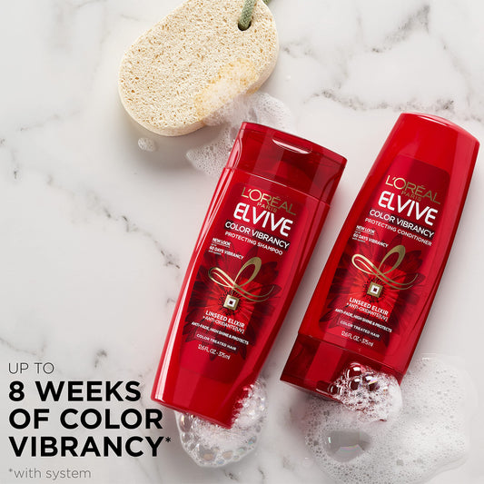 L'Oreal Paris Elvive cap and dispenser detail for controlled shampoo application