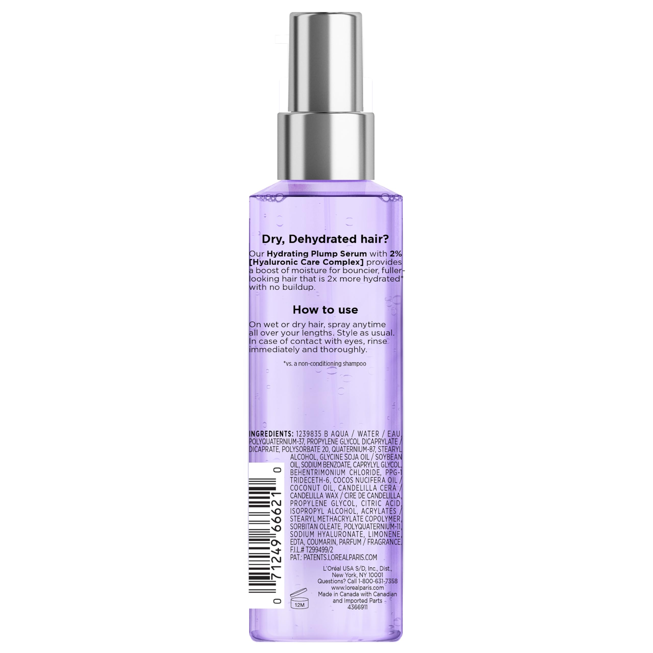 L'Oreal Paris serum on bathroom shelf illustrating everyday styling convenience