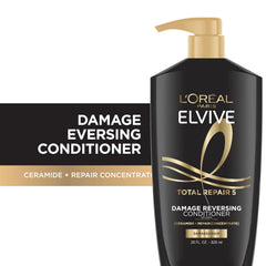 L'Oreal Paris Elvive open cap and creamy conditioner texture for easy application