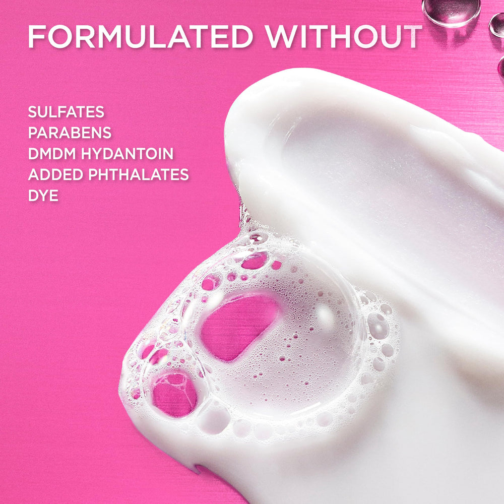 L'Oreal Paris magnolia and amber visual evoking the product's floral fragrance