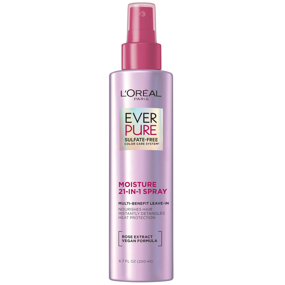 L'Oreal Paris EverPure front packaging showing bottle and brand benefit