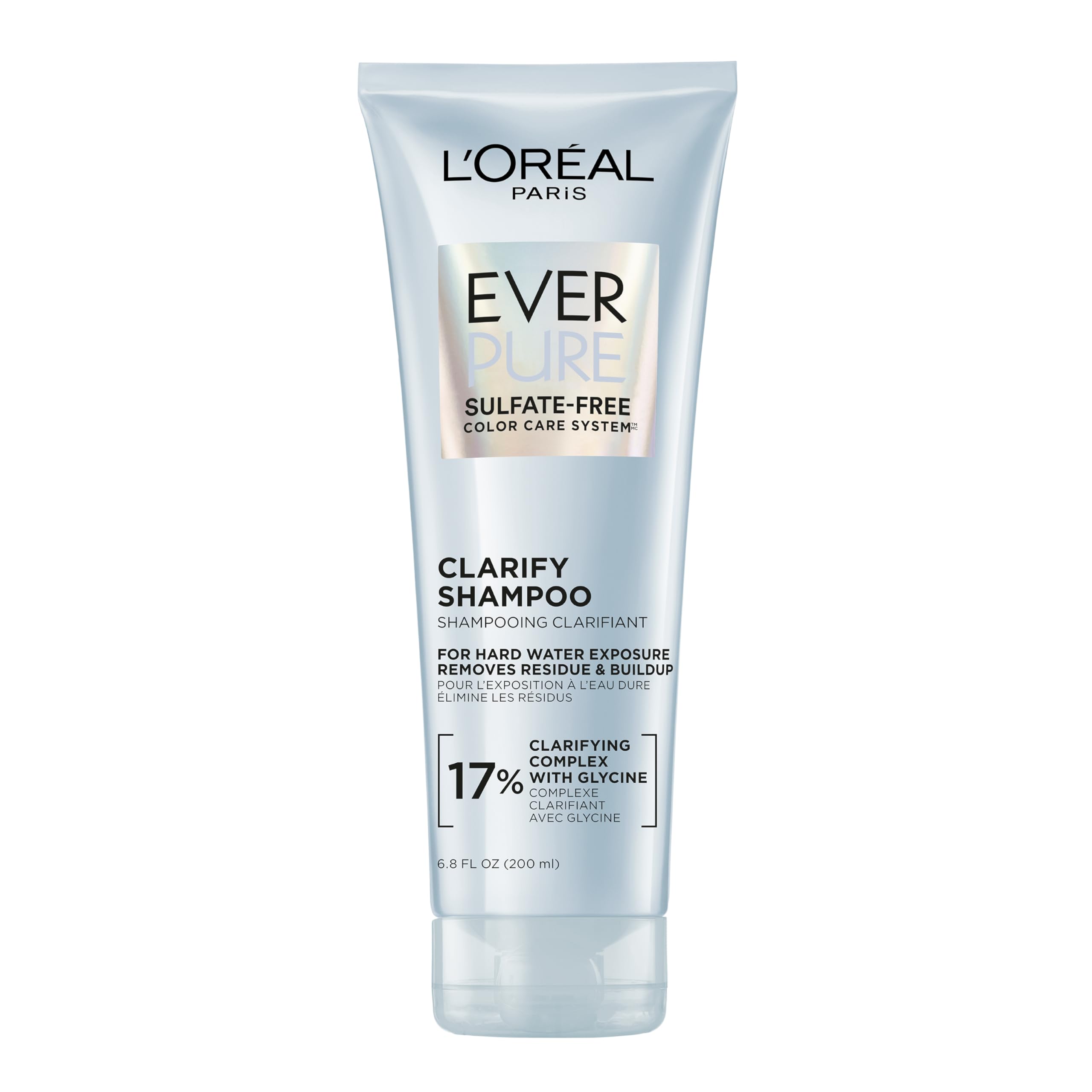 L'Oreal Paris EverPure front packaging shows bottle and product name for trust
