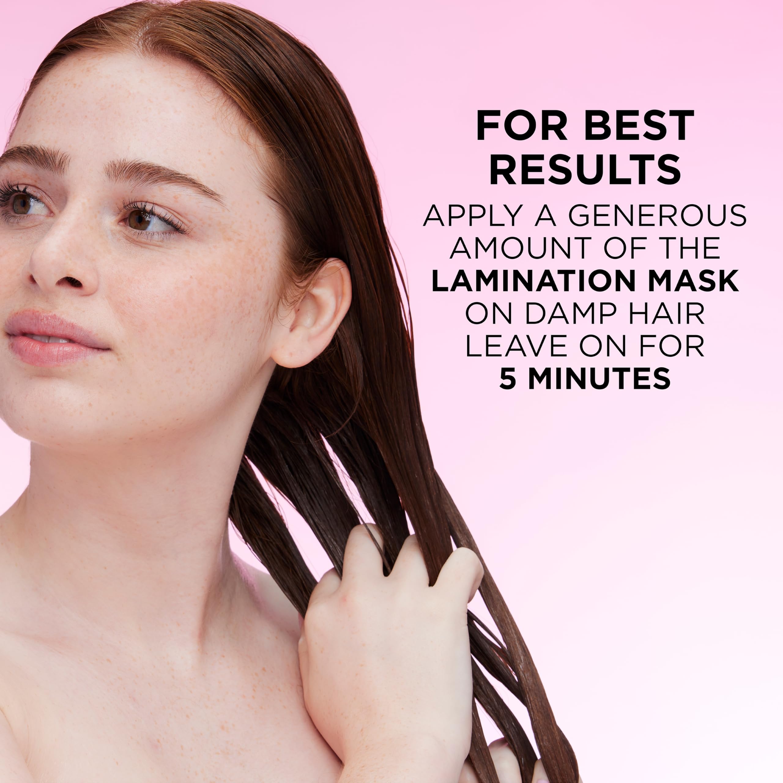 L'Oreal Paris mask styled on bathroom shelf showing daily routine use