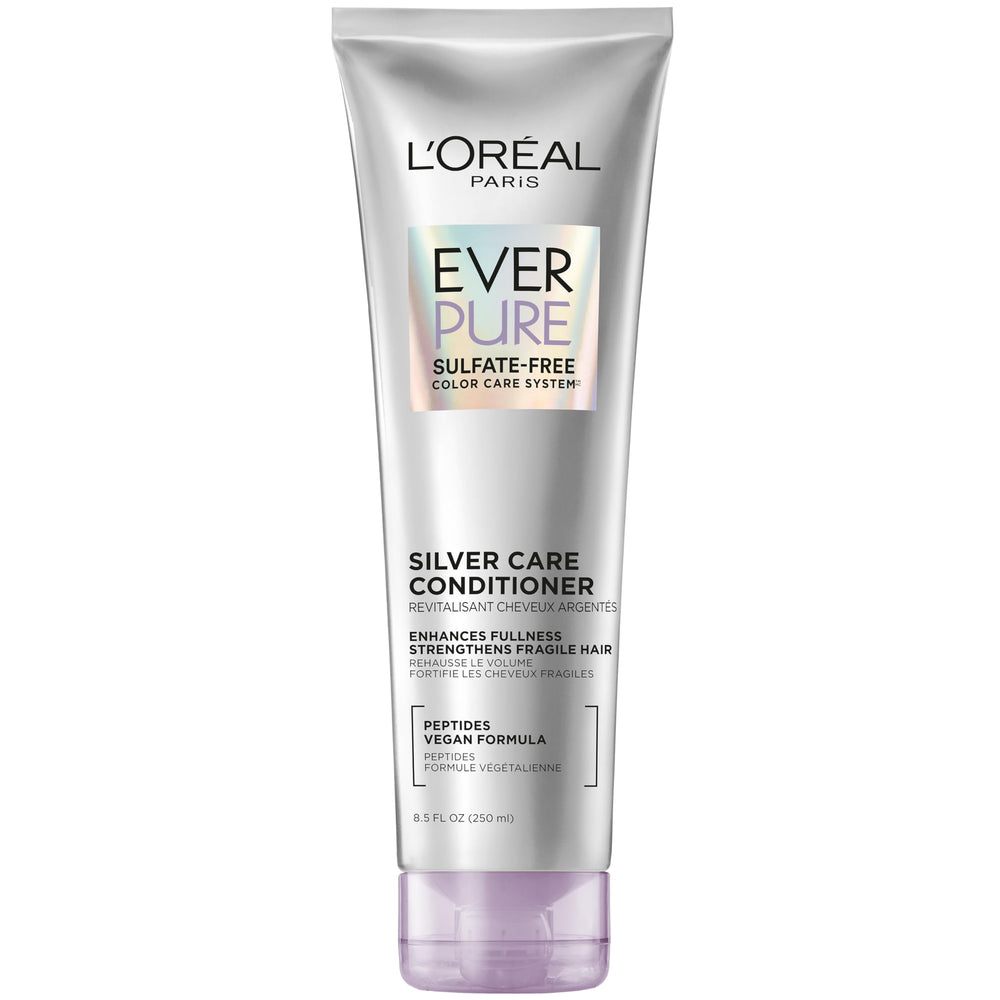 L'Oreal Paris bottle front view showing clean branding and benefits