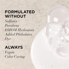 L'Oreal Paris conditioner being applied in shower for detangling and hydration