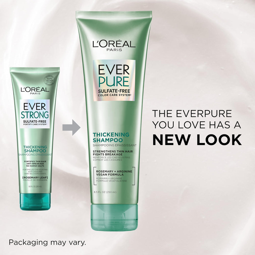 L'Oreal Paris rosemary leaf ingredient close-up highlighting natural strengthening