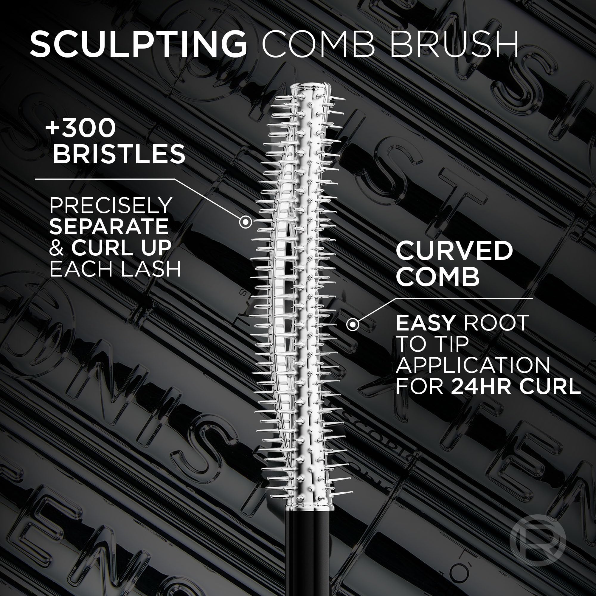 L'Oreal Paris open tube with stroke demonstrating smooth application