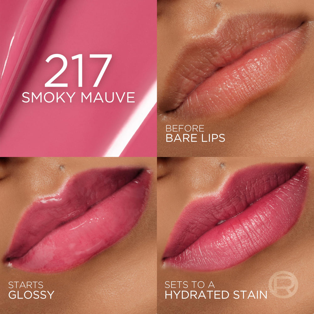 L'Oreal Paris applicator close-up showing flat precision tip for even, neat application