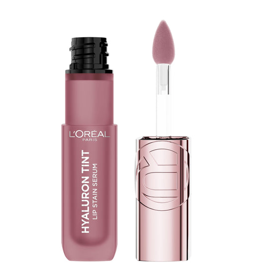 L'Oreal Paris front packaging showing product and shade, highlights convenient daily use