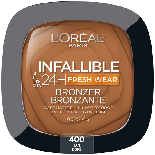 L'Oreal Paris bronzer front packaging shows compact and shade label
