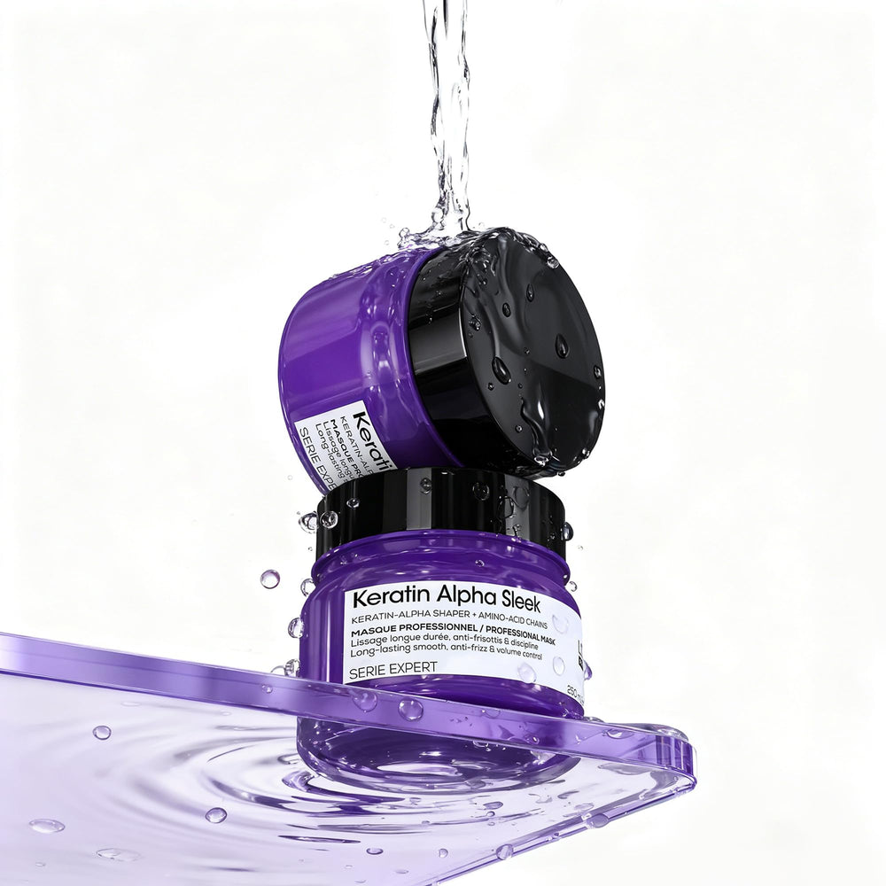 L'Oréal Professionnel used by stylist in salon demonstrating professional results