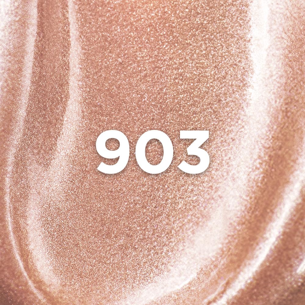 L'Oreal Paris creamy texture swirled on skin for hydrating glow