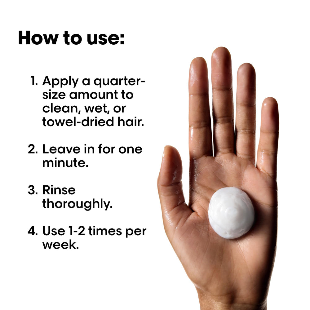 L'Oréal Professionnel Paris jar in hand demonstrating true size and easy use