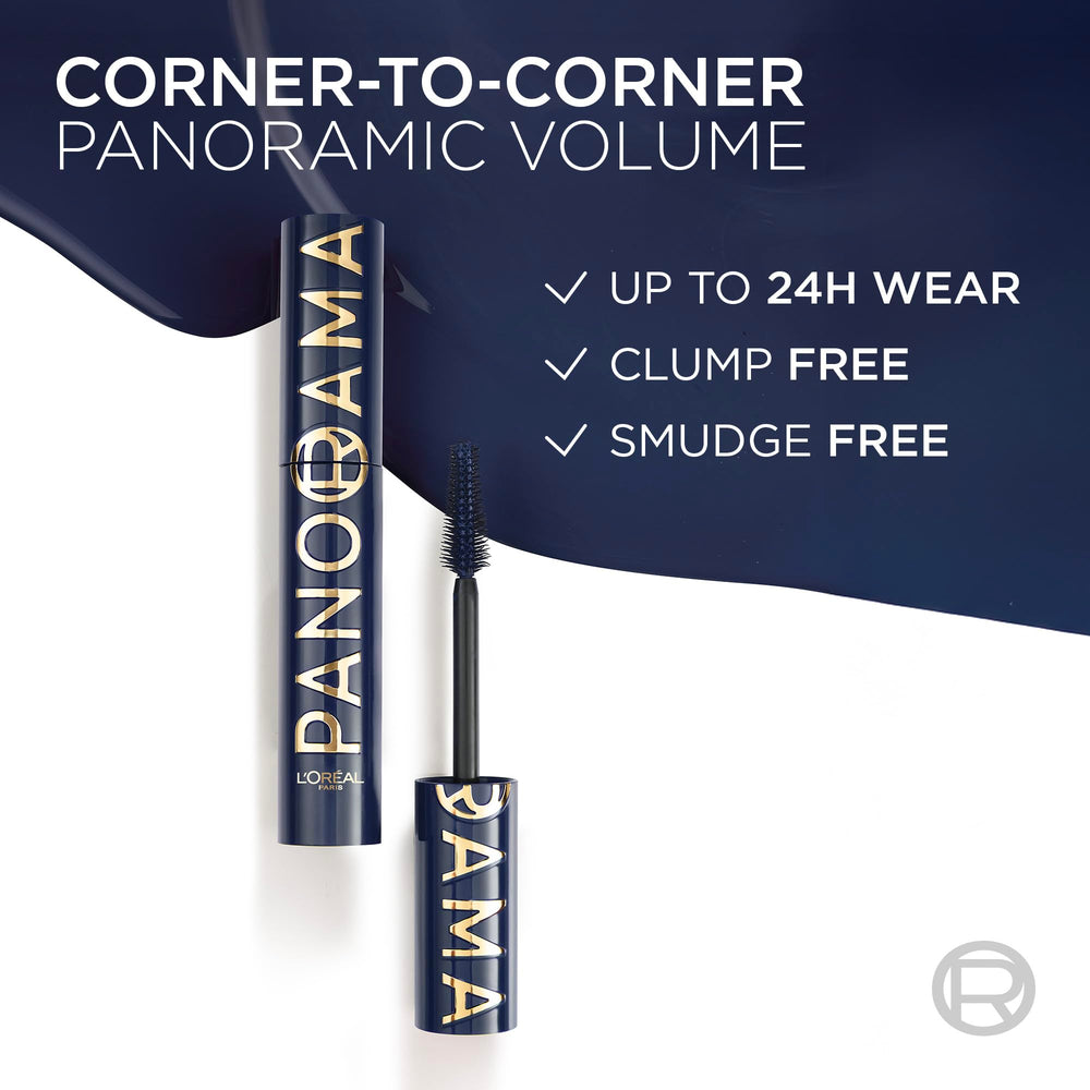 L'Oreal Paris tube in hand for scale illustrating compact size and travel-friendly benefit