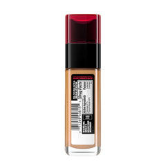 L'Oreal Paris blended foundation on cheek showing natural, even complexion improvement