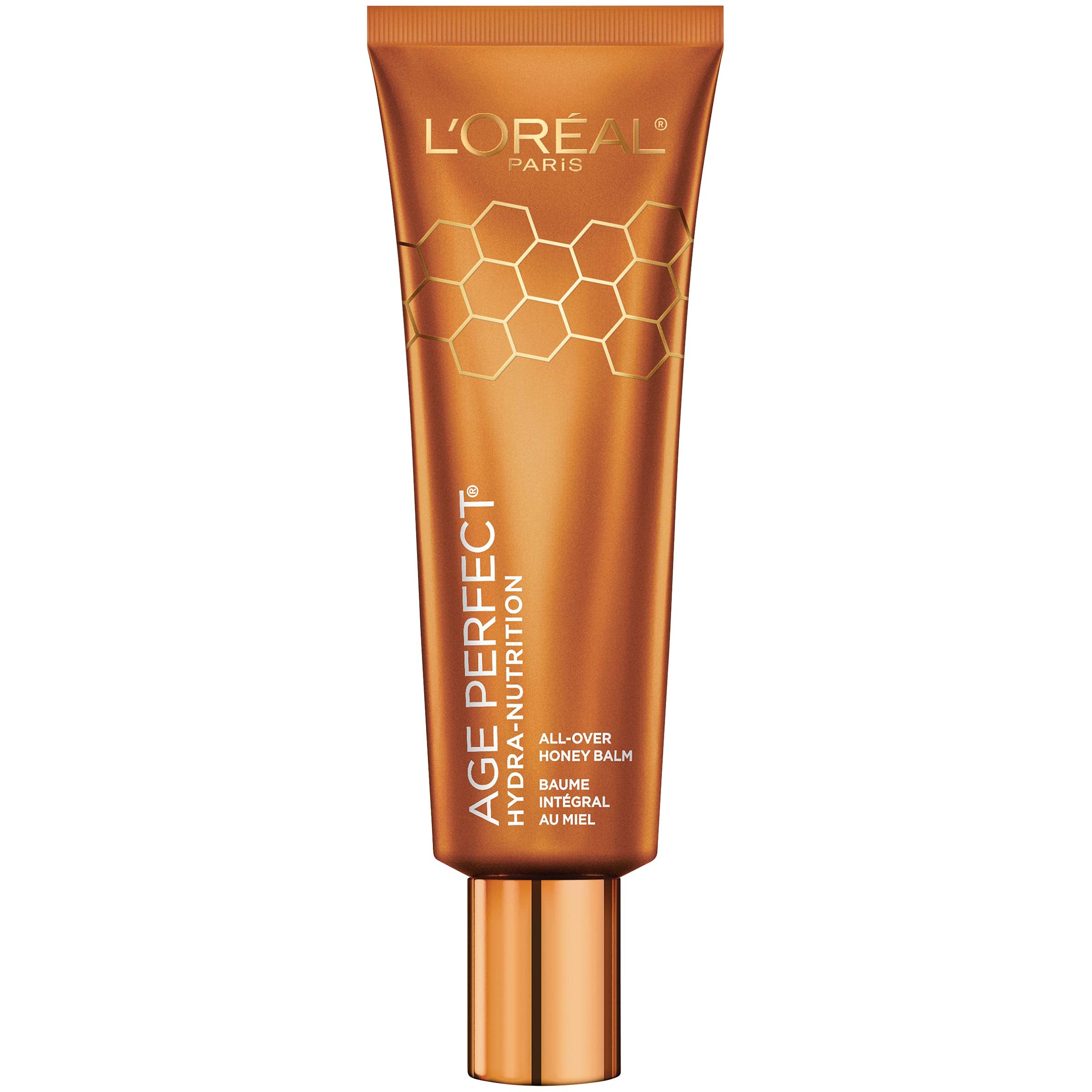 L'Oreal Paris front packaging showing tube and label, promotes easy use