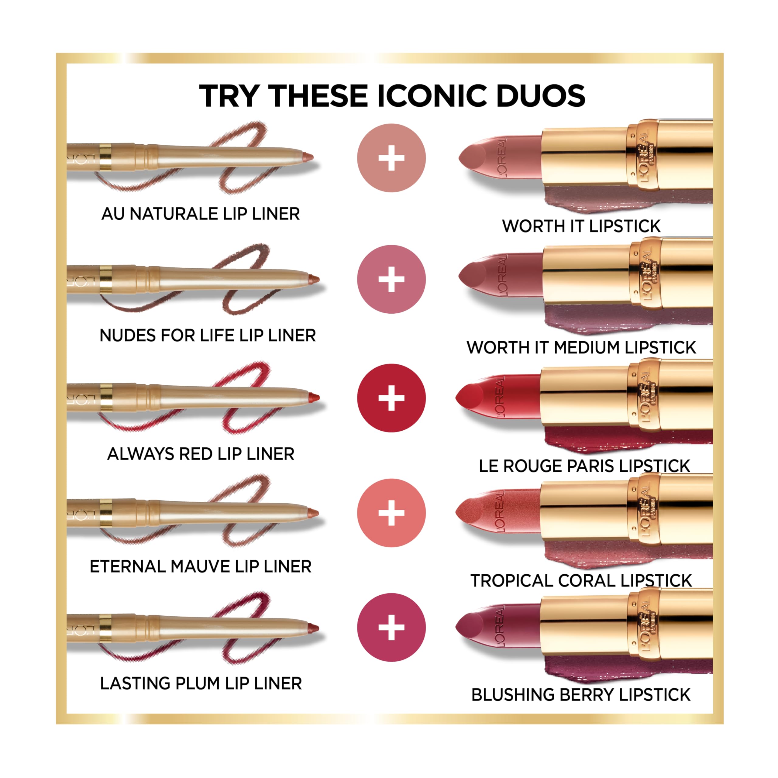 L'Oreal Paris lipstick held in hand showing product scale and everyday portability