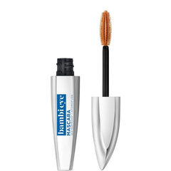 L'Oreal Paris front packaging showing compact black mascara tube and label benefits