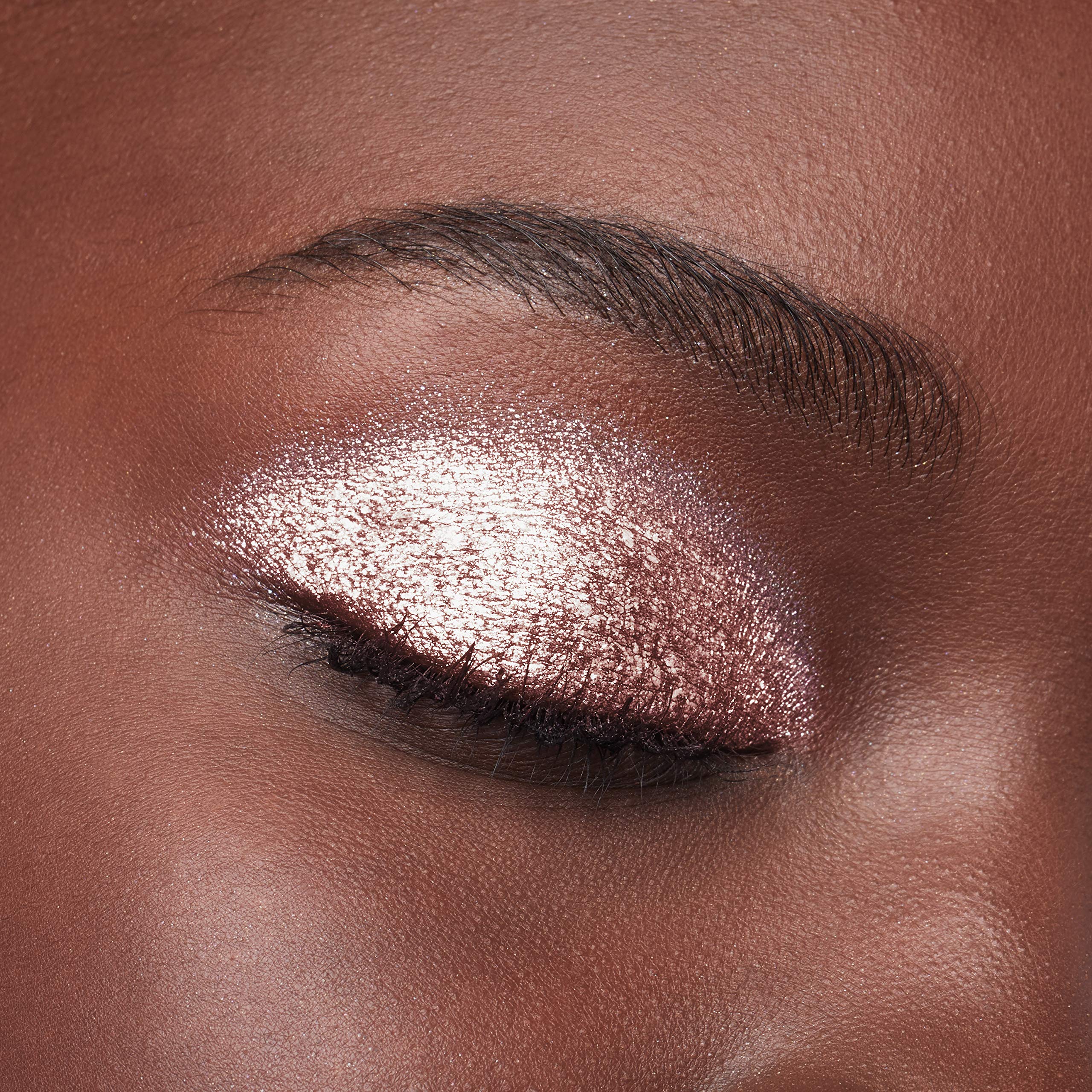L'Oreal Paris lifestyle photo of evening makeup with Rose Gem, high-impact glow benefit