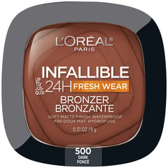 L'Oreal Paris bronzer front compact showing sleek packaging and durable design