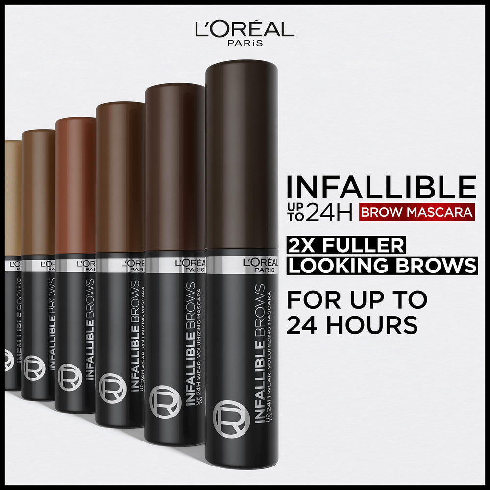 L'Oreal Paris fiber-charged texture in tube displays buildable formula benefit