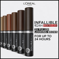 L'Oreal Paris fiber-charged texture in tube displays buildable formula benefit