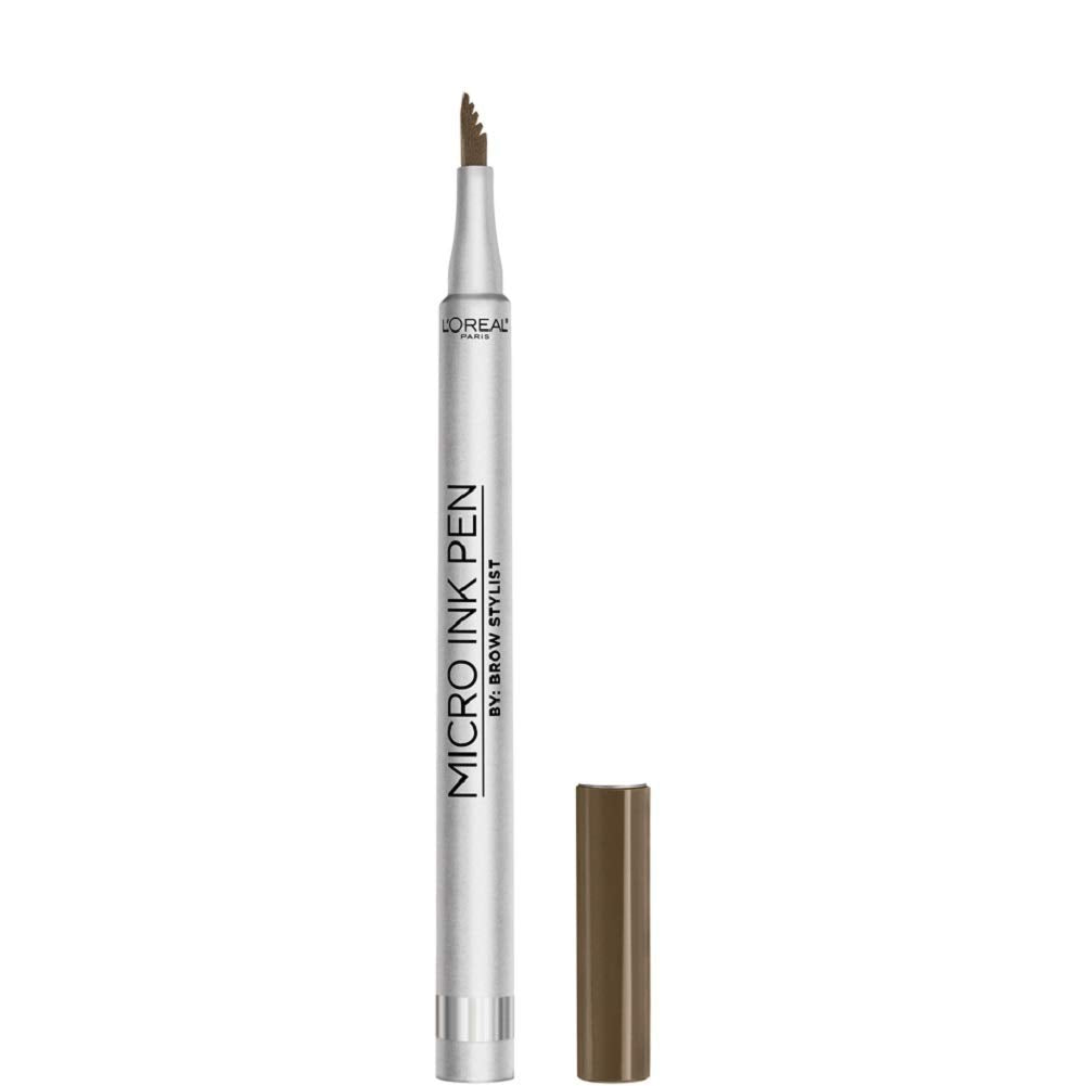 L'Oreal Paris micro ink pen front packaging showing product and shade Brunette