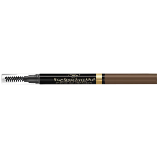 L'Oréal Paris close-up of triangular tip delivering precise crisp brow strokes