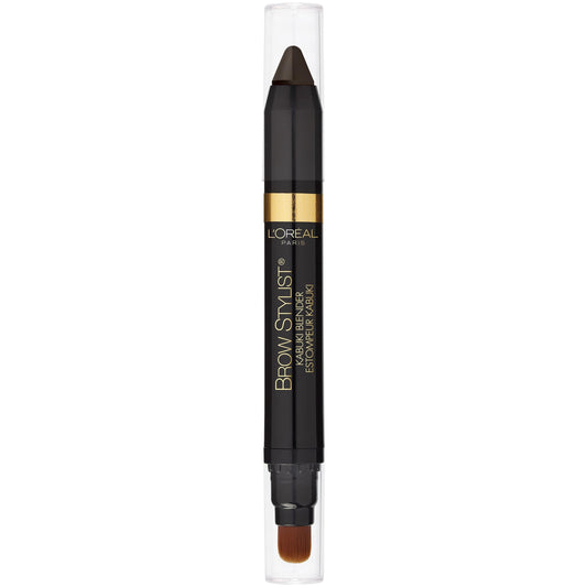 L'Oreal Paris Brow Stylist front packaging showing crayon and brush, clear identification