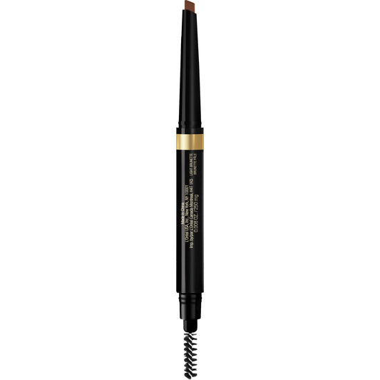 L'Oreal Paris front packaging showing the eyebrow pencil for clear product ID and portability