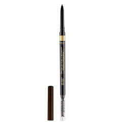 L'Oreal Paris brow stylist front view showing sleek pencil, easy storage benefit