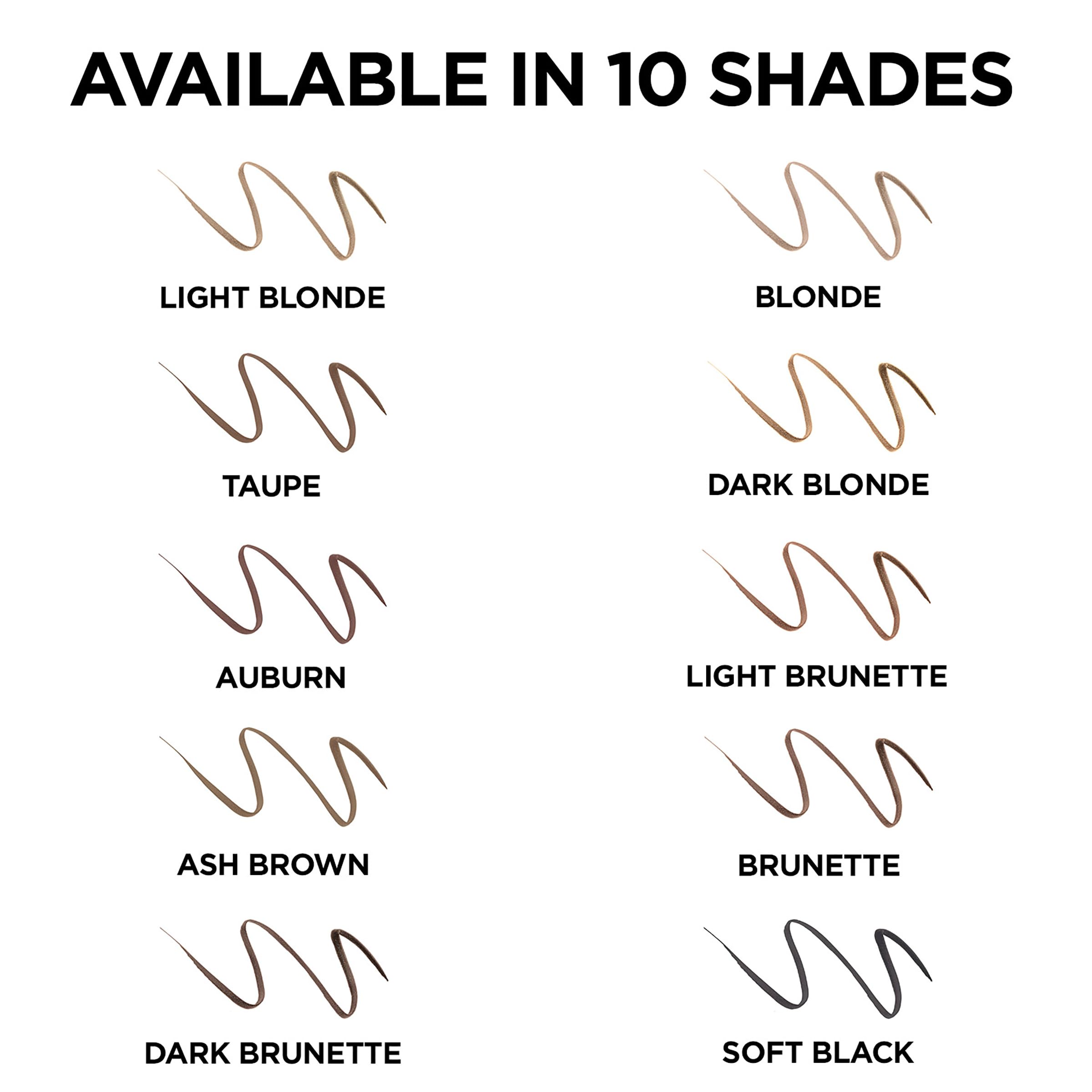 L'Oreal Paris packaging and label showing shade Dark Brunette and product info