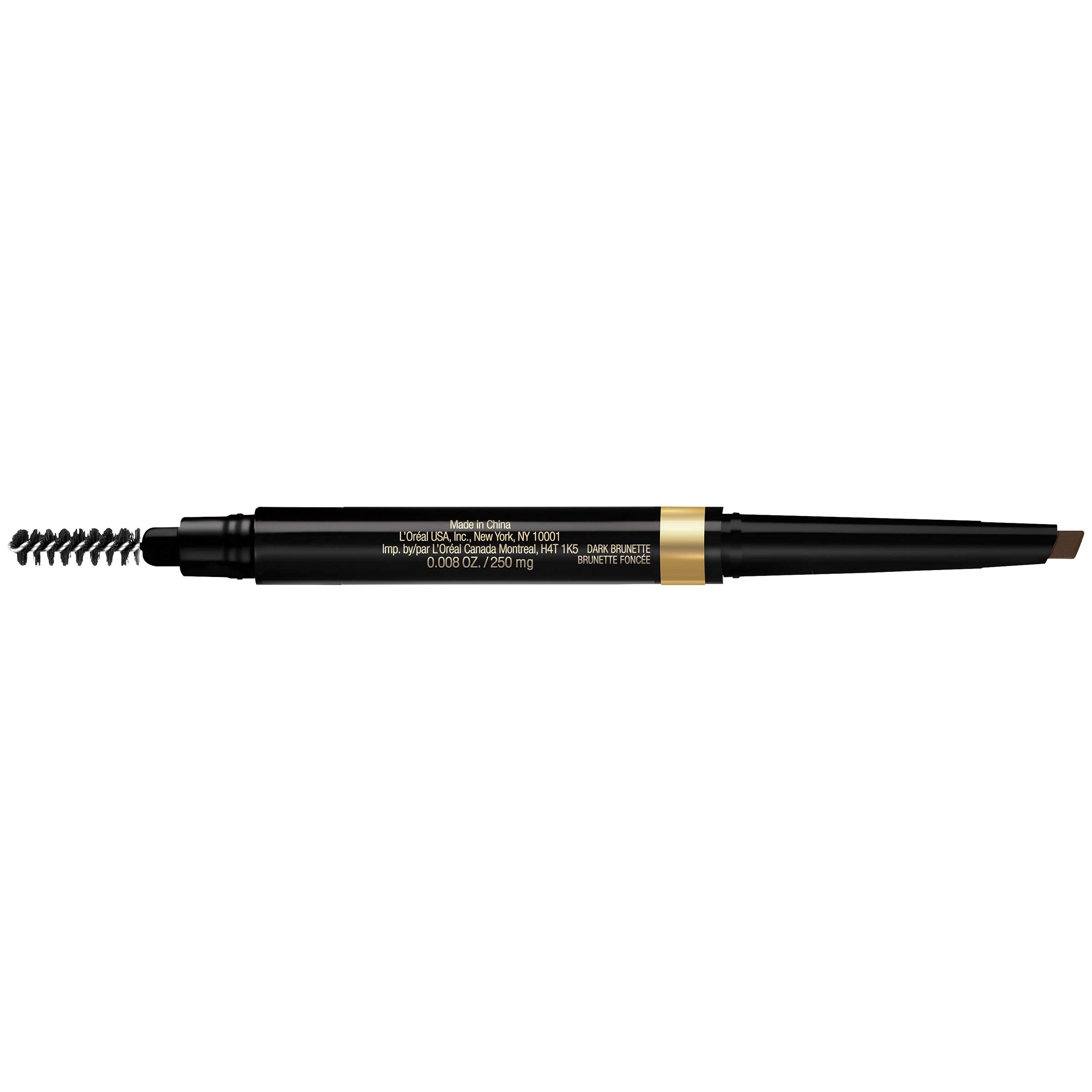 L'Oreal Paris triangular tip close-up illustrating precise shaping