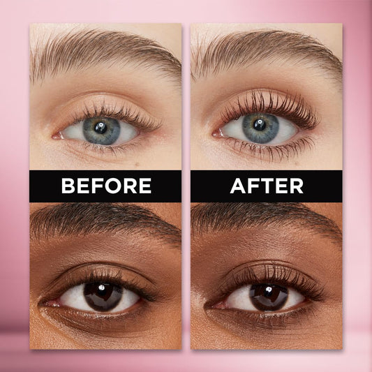 L'Oreal Paris brush closeup with 200+ bristles for full lash coverage benefit