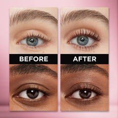 L'Oreal Paris brush closeup with 200+ bristles for full lash coverage benefit