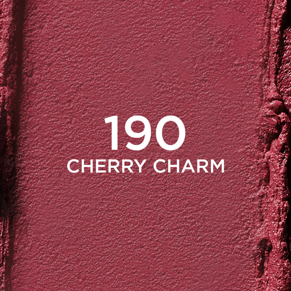 L'Oreal Paris in an evening lifestyle scene showing Cherry Charm elevates makeup looks benefit