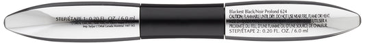 L'Oreal Paris applicator close-up revealing fiber-rich brush for enhanced length and volume