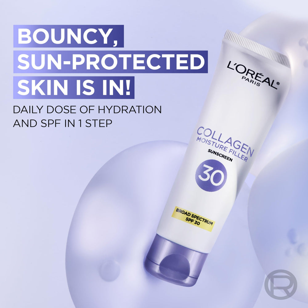 L'Oreal Paris close-up texture shot highlighting lightweight absorption