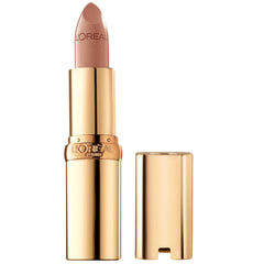 L'Oreal Paris lipstick tube front view showing elegant casing and shade indication