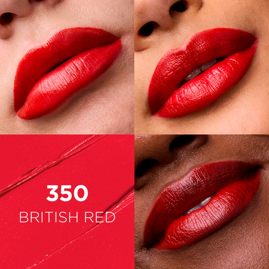 L'Oreal Paris angled bullet detail highlighting creamy formula and smooth application