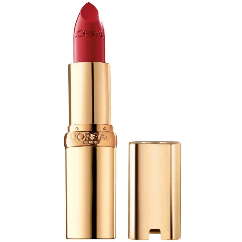 L'Oreal Paris front packaging showing Red Passion and benefits