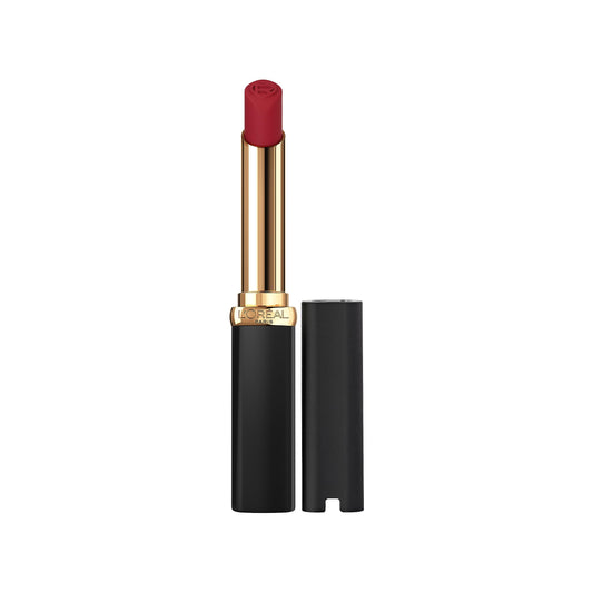 L'Oreal Paris front packaging showing shade and durable matte finish benefits