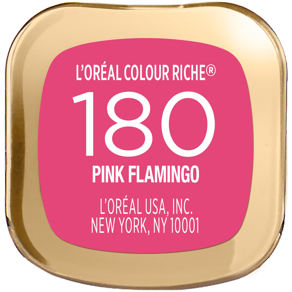 L'Oreal Paris product label showing Argan Oil and Vitamin E benefits