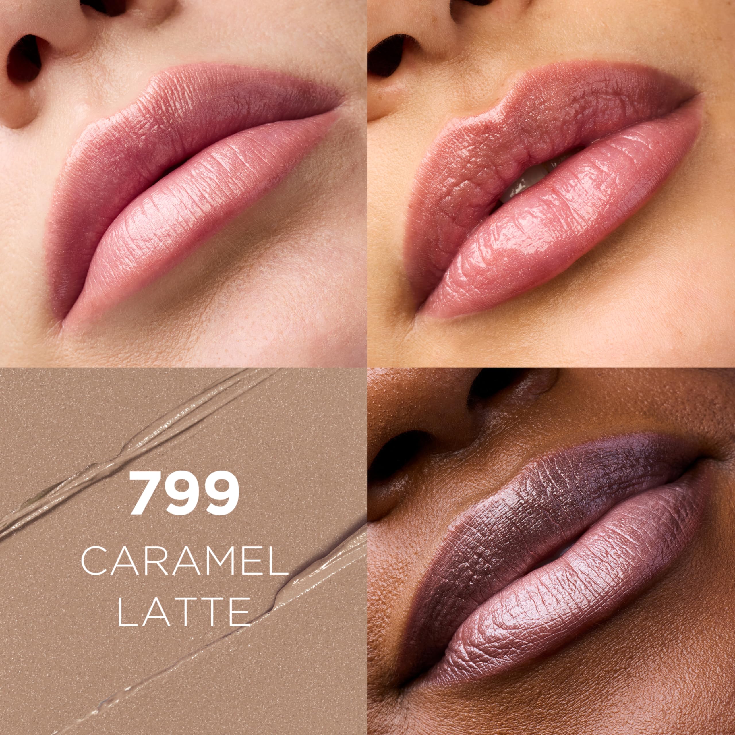 L'Oreal Paris Colour Riche open tube showing creamy satin texture for smooth application